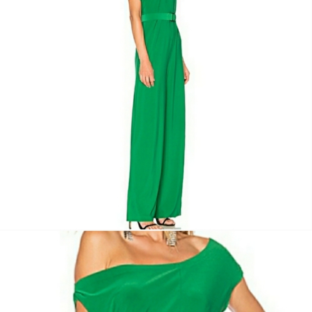 NORMA Kamali pant suit.  Kelly Green  fits 12